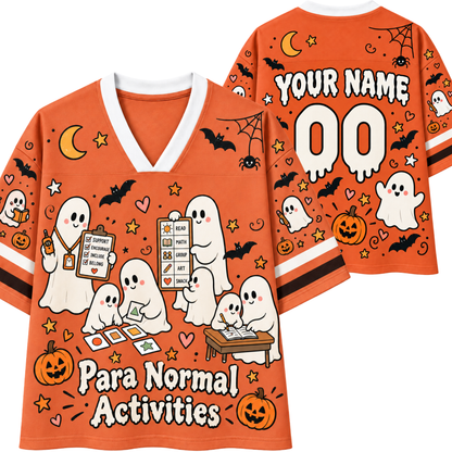 Chaotic Club Custom Paranormal Activities Teacher Mesh Jersey
