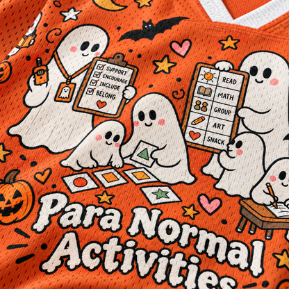 Chaotic Club Custom Paranormal Activities Teacher Mesh Jersey