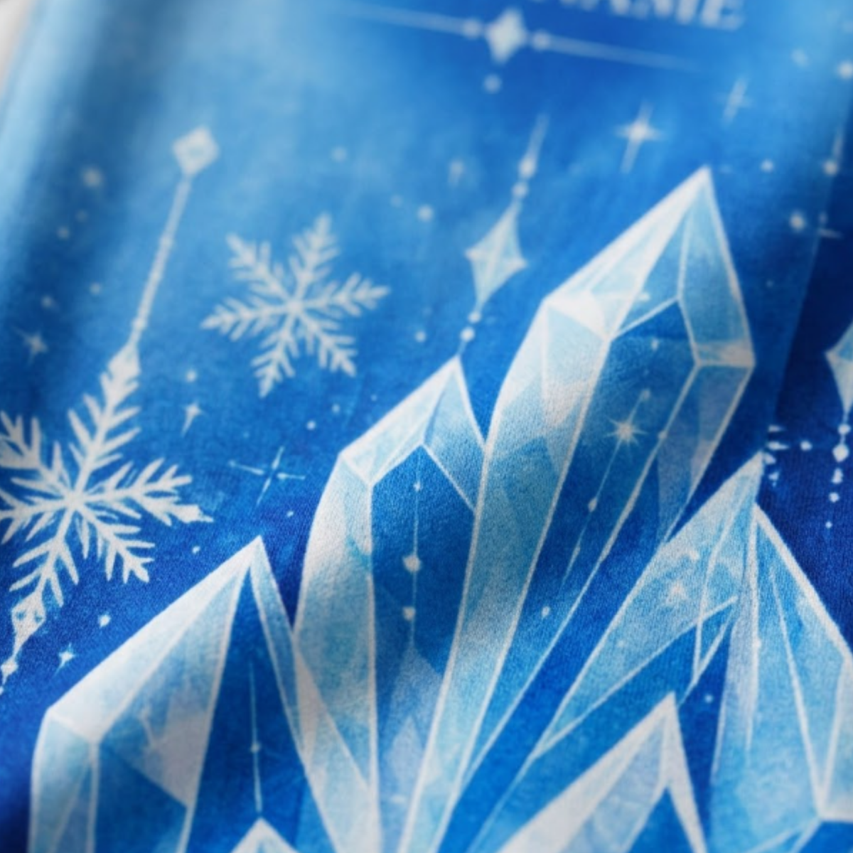 Chaotic Club Custom Snowflake Winter Cardigan