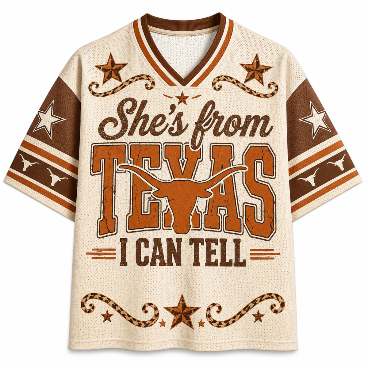 Chaotic Club Custom Southern State Steer Horns Mesh Jersey