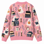 Chaotic Club Custom Spooky Ghost Reader Knit Cardigan