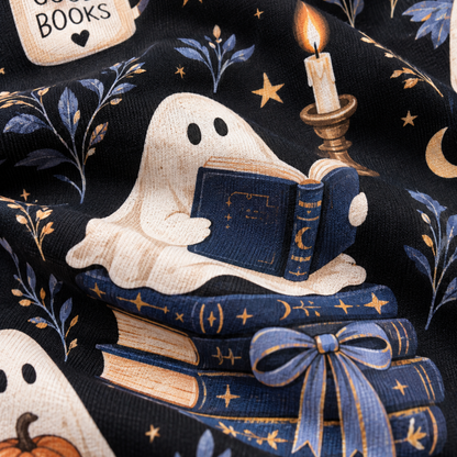 Chaotic Club Custom Spooky Ghost Reader Knit Cardigan