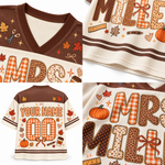 Chaotic Club Custom Teacher Name Fall Teacher Mesh Jersey