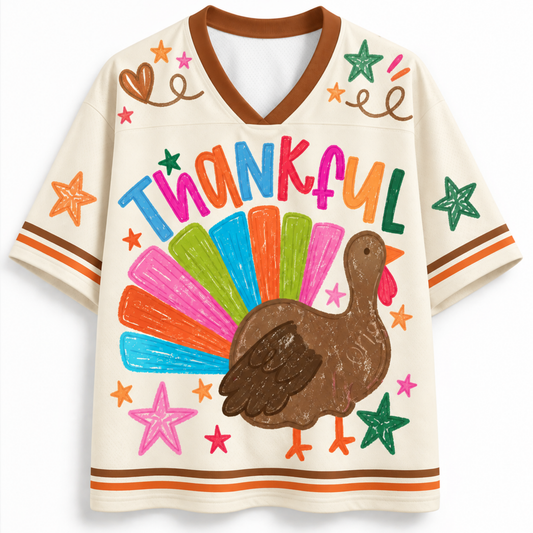 Chaotic Club Custom Thankful Turkey Mesh Jersey