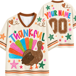 Chaotic Club Custom Thankful Turkey Mesh Jersey