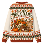 Chaotic Club Custom Thanksgiving Dinner Ugly Sweatshirt