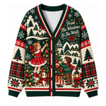 Chaotic Club Deck These Halls Christmas Tree Cardigan
