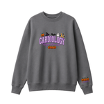 Chaotic Club Embroided Custom Cardiology Department Halloween Nurse Crewneck Sweatshirt