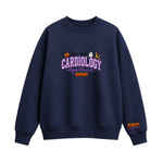 Chaotic Club Embroided Custom Cardiology Department Halloween Nurse Crewneck Sweatshirt