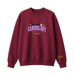 Chaotic Club Embroided Custom Cardiology Department Halloween Nurse Crewneck Sweatshirt