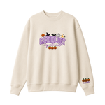 Chaotic Club Embroided Custom Cardiology Department Halloween Nurse Crewneck Sweatshirt
