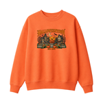 Chaotic Club Embroided Halloweentown Est 1998 Spooky Pumpkin Patch Crewneck Sweatshirt