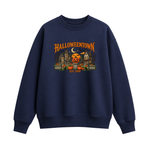 Chaotic Club Embroided Halloweentown Est 1998 Spooky Pumpkin Patch Crewneck Sweatshirt