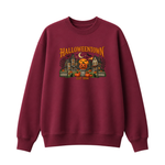 Chaotic Club Embroided Halloweentown Est 1998 Spooky Pumpkin Patch Crewneck Sweatshirt
