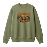 Chaotic Club Embroided Halloweentown Est 1998 Spooky Pumpkin Patch Crewneck Sweatshirt
