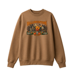 Chaotic Club Embroided Halloweentown Est 1998 Spooky Pumpkin Patch Crewneck Sweatshirt