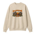 Chaotic Club Embroided Halloweentown Est 1998 Spooky Pumpkin Patch Crewneck Sweatshirt