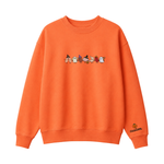Chaotic Club Embroided Healthcare Worker Spooky Medical Custom Sleeve Name Crewneck Sweater