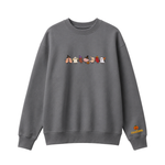 Chaotic Club Embroided Healthcare Worker Spooky Medical Custom Sleeve Name Crewneck Sweater