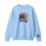 Chaotic Club Embroided It s Just A Bunch Of Hocus Pocus Sanderson Sisters Personalized Sleeve Crewneck Sweatshirt