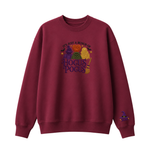 Chaotic Club Embroided It s Just A Bunch Of Hocus Pocus Sanderson Sisters Personalized Sleeve Crewneck Sweatshirt