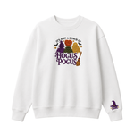 Chaotic Club Embroided It s Just A Bunch Of Hocus Pocus Sanderson Sisters Personalized Sleeve Crewneck Sweatshirt