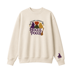 Chaotic Club Embroided It s Just A Bunch Of Hocus Pocus Sanderson Sisters Personalized Sleeve Crewneck Sweatshirt