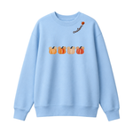 Chaotic Club Embroided Magical Mouse Ears Pumpkin Patch Custom Collarbone Sweatshirt