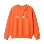 Chaotic Club Embroided Magical Mouse Ears Pumpkin Patch Custom Collarbone Sweatshirt