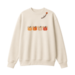 Chaotic Club Embroided Magical Mouse Ears Pumpkin Patch Custom Collarbone Sweatshirt