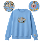 Chaotic Club Embroided Owens Sisters Apothecary Personalized Sleeve Crewneck Sweatshirt