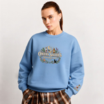 Chaotic Club Embroided Owens Sisters Apothecary Personalized Sleeve Crewneck Sweatshirt