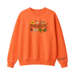 Chaotic Club Embroided Stars Hollow Connecticut Lukes Diner Dragonfly Inn Crewneck Sweatshirt
