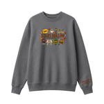 Chaotic Club Embroided Stars Hollow Connecticut Lukes Diner Dragonfly Inn Crewneck Sweatshirt