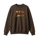 Chaotic Club Embroided Stars Hollow Connecticut Lukes Diner Dragonfly Inn Crewneck Sweatshirt