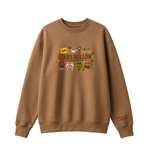 Chaotic Club Embroided Stars Hollow Connecticut Lukes Diner Dragonfly Inn Crewneck Sweatshirt