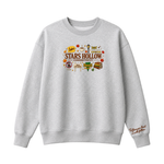 Chaotic Club Embroided Stars Hollow Connecticut Lukes Diner Dragonfly Inn Crewneck Sweatshirt