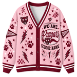 Chaotic Club Feather Headdress Spirit Mascot Cardigan