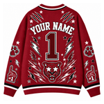 Chaotic Club Feather Headdress Spirit Mascot Cardigan
