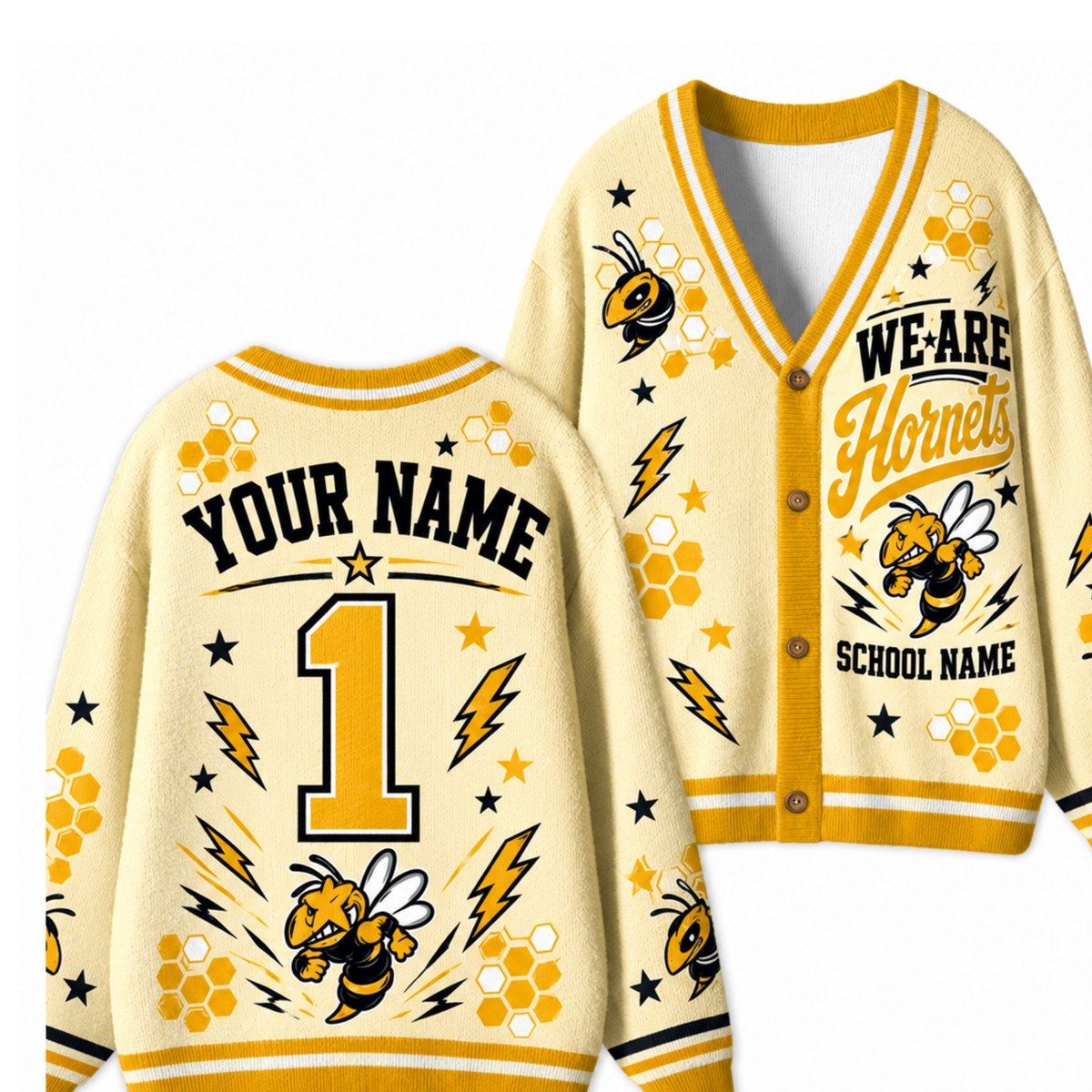 Chaotic Club Feather Headdress Spirit Mascot Cardigan