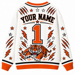 Chaotic Club Feather Headdress Spirit Mascot Cardigan