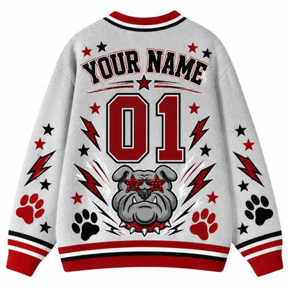 Chaotic Club Feather Headdress Spirit Mascot Cardigan
