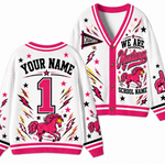 Chaotic Club Feather Headdress Spirit Mascot Cardigan