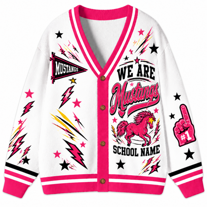 Chaotic Club Feather Headdress Spirit Mascot Cardigan