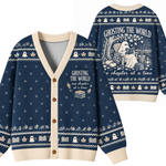 Chaotic Club Ghosting The World Knit Cardigan