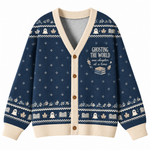 Chaotic Club Ghosting The World Knit Cardigan