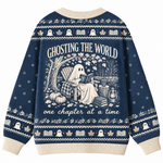 Chaotic Club Ghosting The World Knit Cardigan