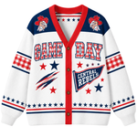 Chaotic Club Gingham Mascot Game Day Cardigan