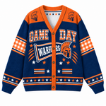 Chaotic Club Gingham Mascot Game Day Cardigan
