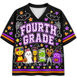 Chaotic Club Halloween School Supplies Sports Mesh Jersey